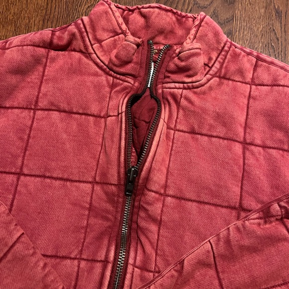 Free People Dolman Quilted Knit Jacket, Small (NWOT) - Picture 4 of 8